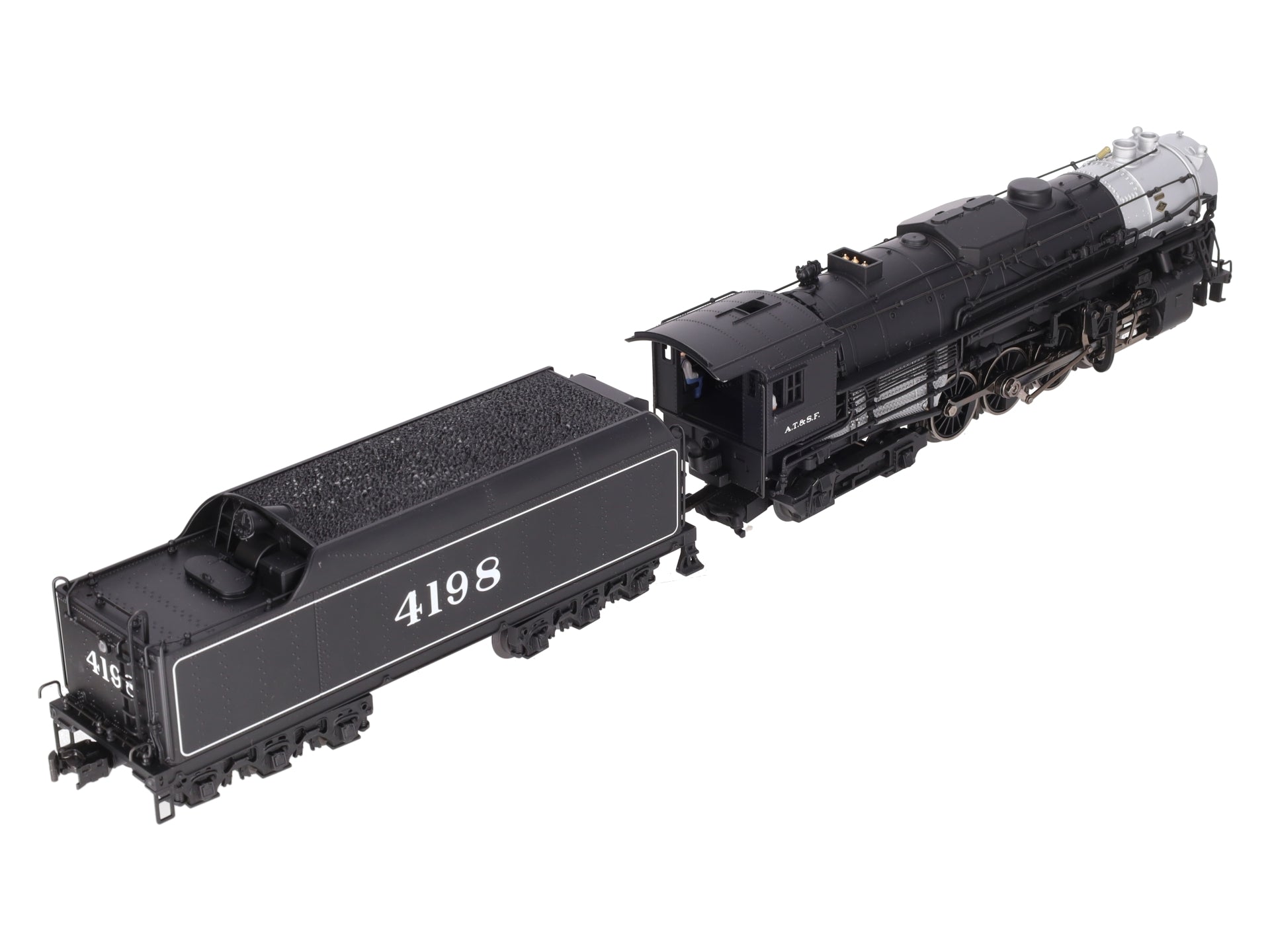K-Line K3630-4198CC O AT&SF Berkshire Steam Locomotive & Tender #4198 with TMCC EX/Box