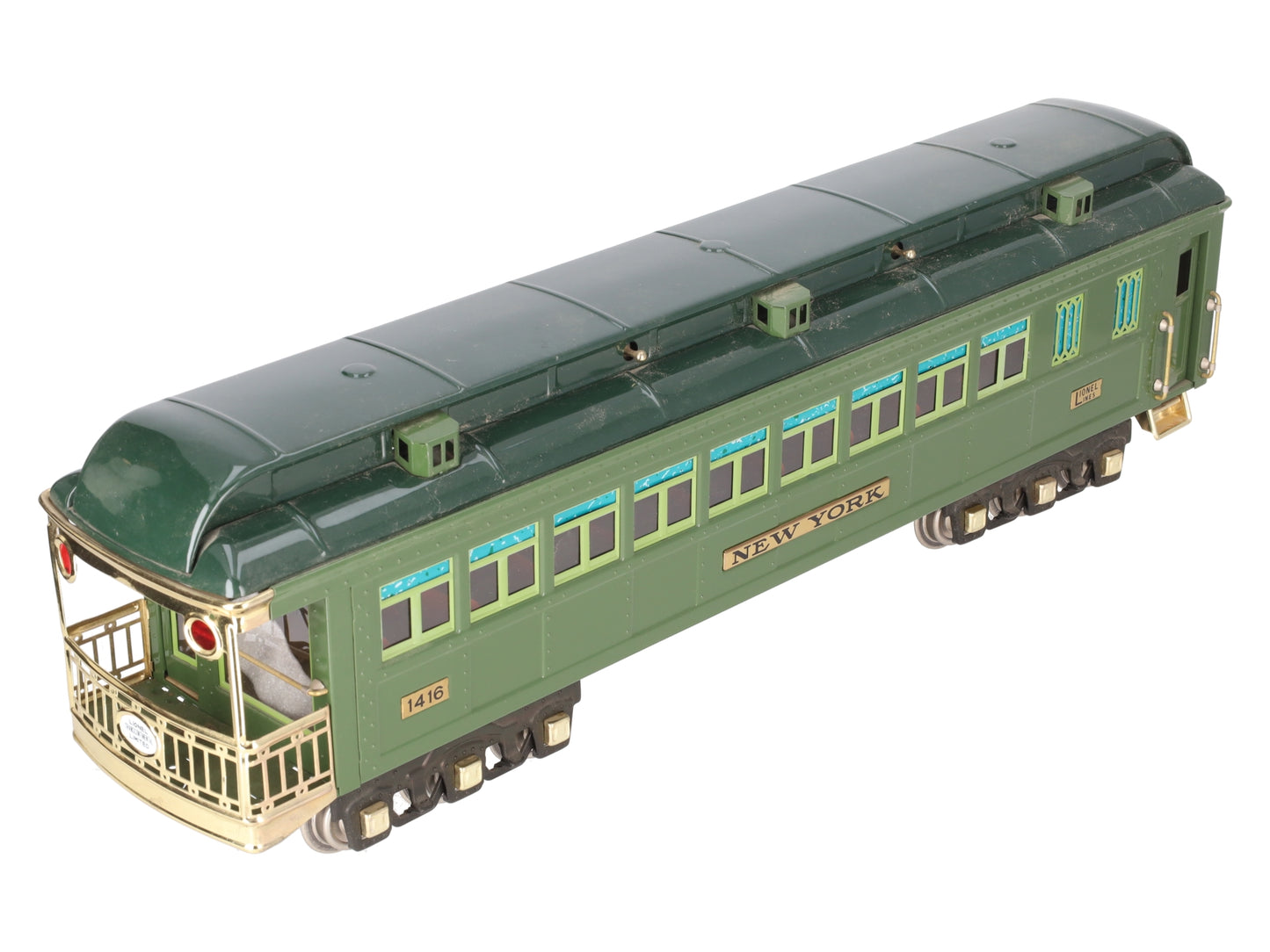 Lionel 6-13406 Standard Gauge New York State Set Observation Car #1416 EX/Box