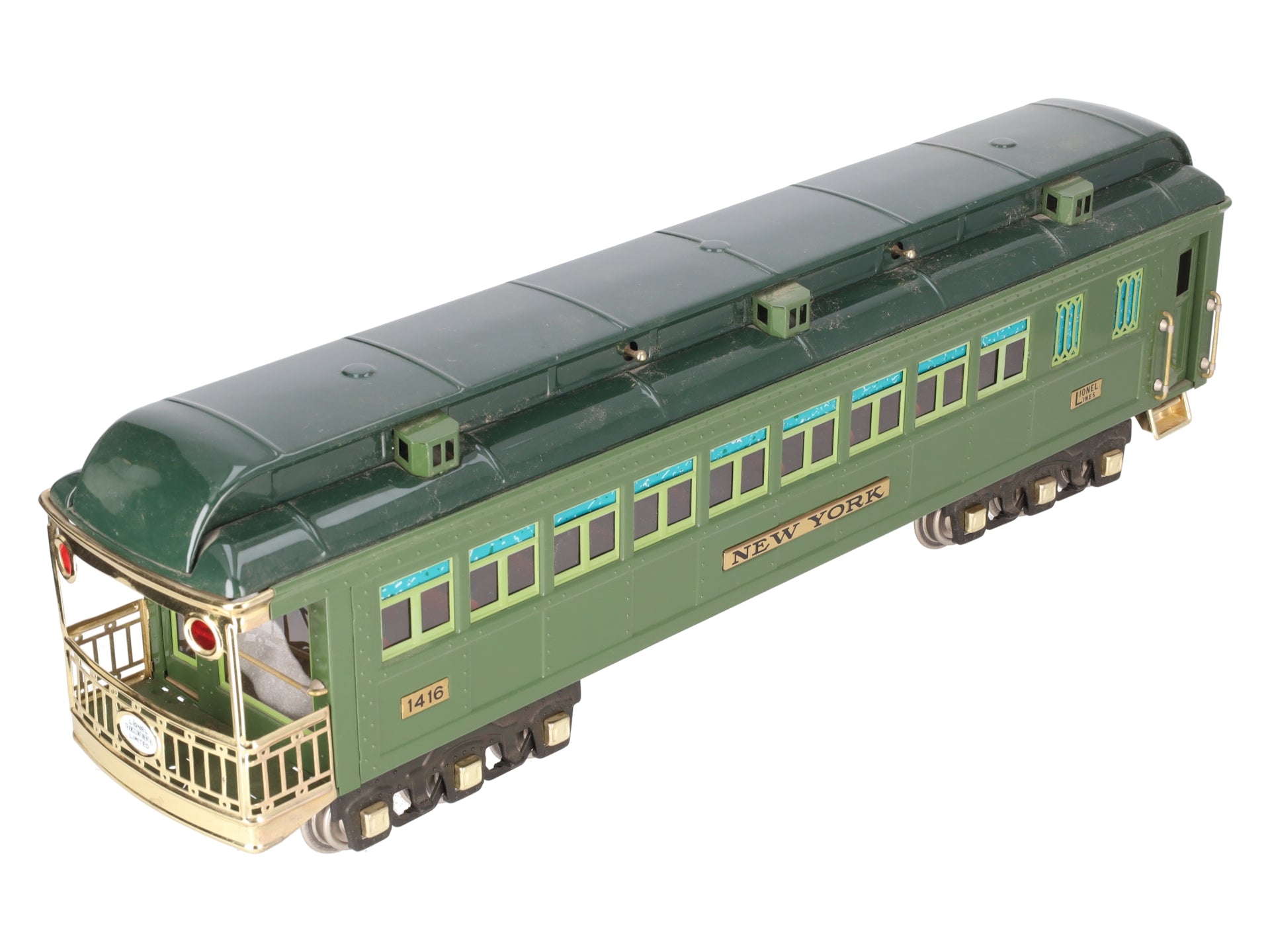 Lionel 6-13406 Standard Gauge New York State Set Observation Car #1416 EX/Box