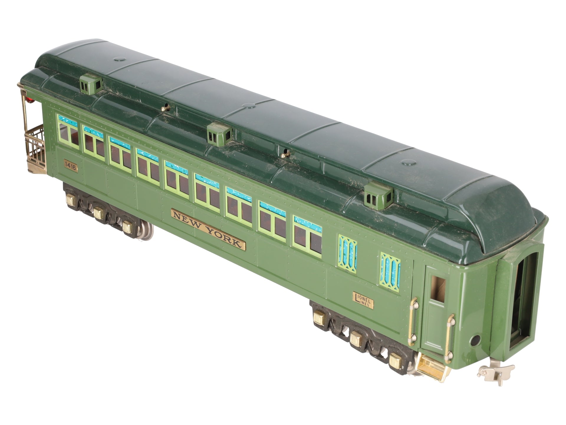 Lionel 6-13406 Standard Gauge New York State Set Observation Car #1416 EX/Box