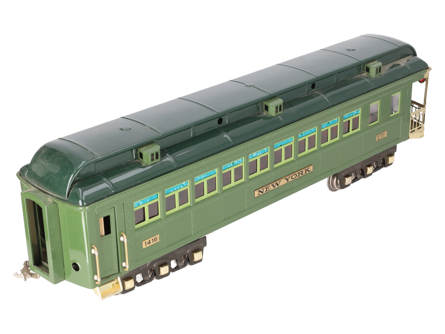 Lionel 6-13406 Standard Gauge New York State Set Observation Car #1416 EX/Box