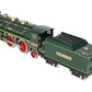 MTH 11-1005-1 Lionel Std Gauge 2-Tone State Green No.390 Steam Locomotive w/PS2 LN/Box