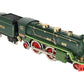MTH 11-1005-1 Lionel Std Gauge 2-Tone State Green No.390 Steam Locomotive w/PS2 LN/Box