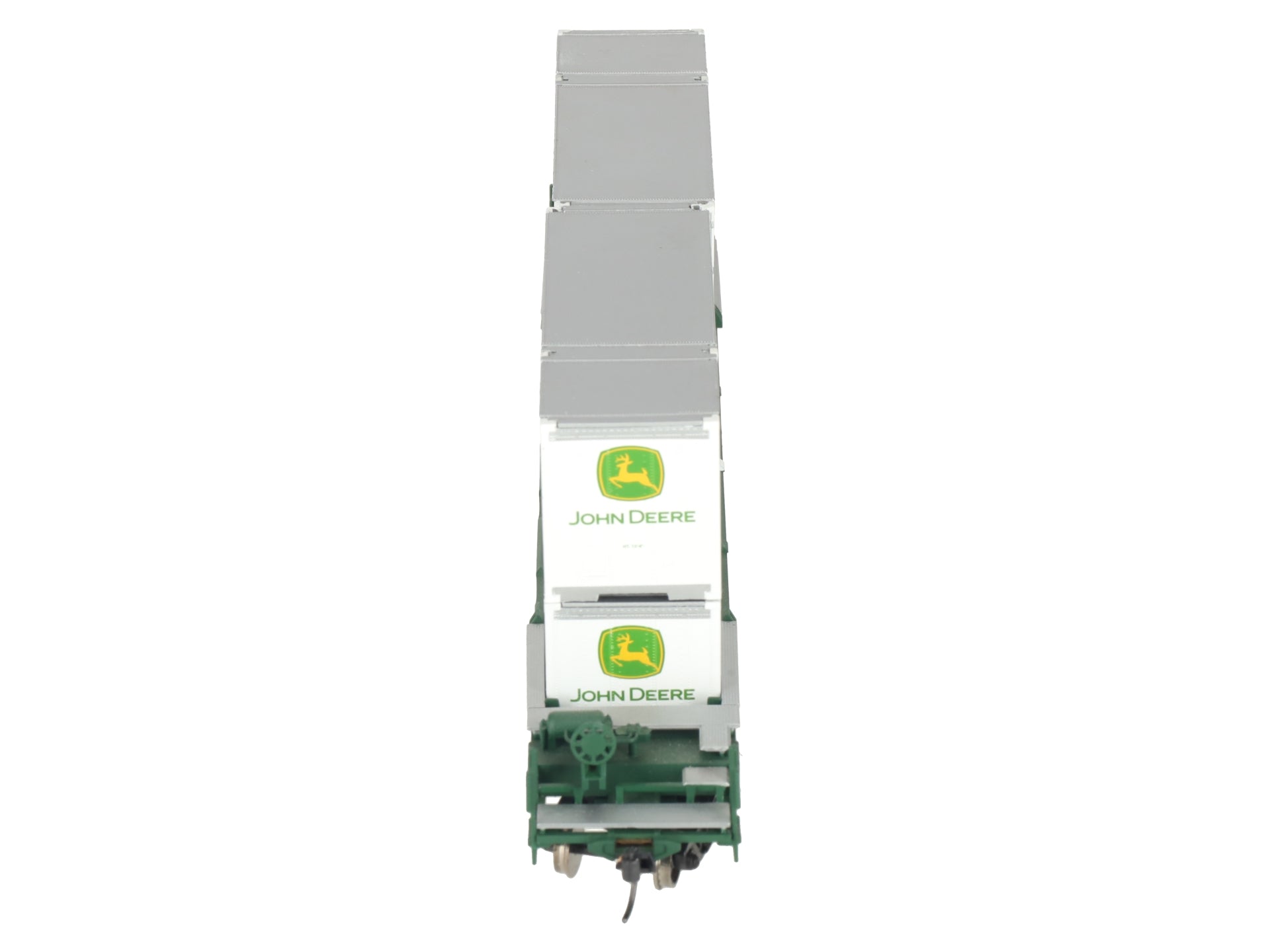 Athearn 7739 HO John DEERE 56' Well Car w/ 4 28' Containers #2849 EX/Box