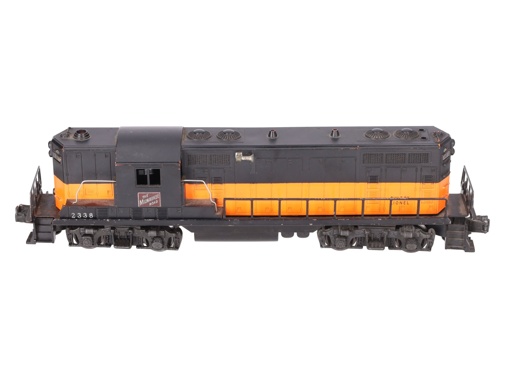 Lionel 2338 Vintage O Gauge Milwaukee Road Powered GP-7 Diesel Locomotive VG