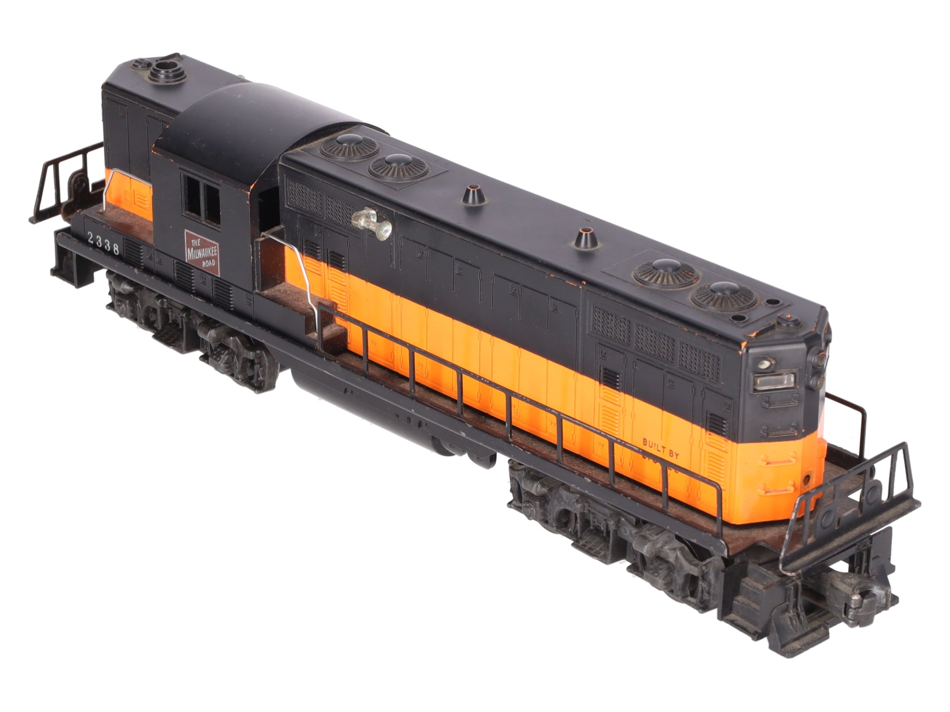 Lionel 2338 Vintage O Gauge Milwaukee Road Powered GP-7 Diesel Locomotive VG