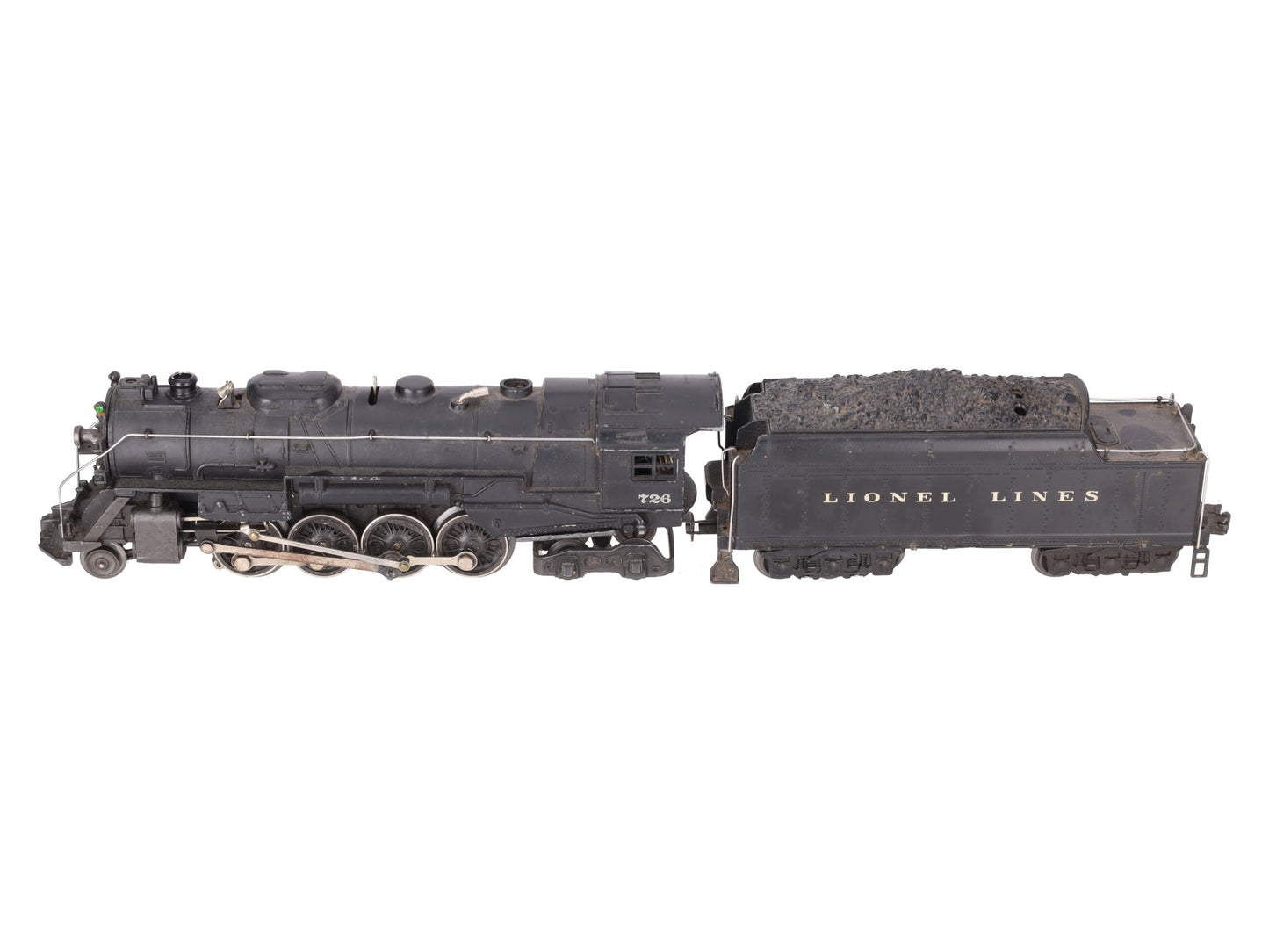 Lionel 726 Vintage O Berkshire 2-8-4 Steam Locomotive & 2426W Tender VG