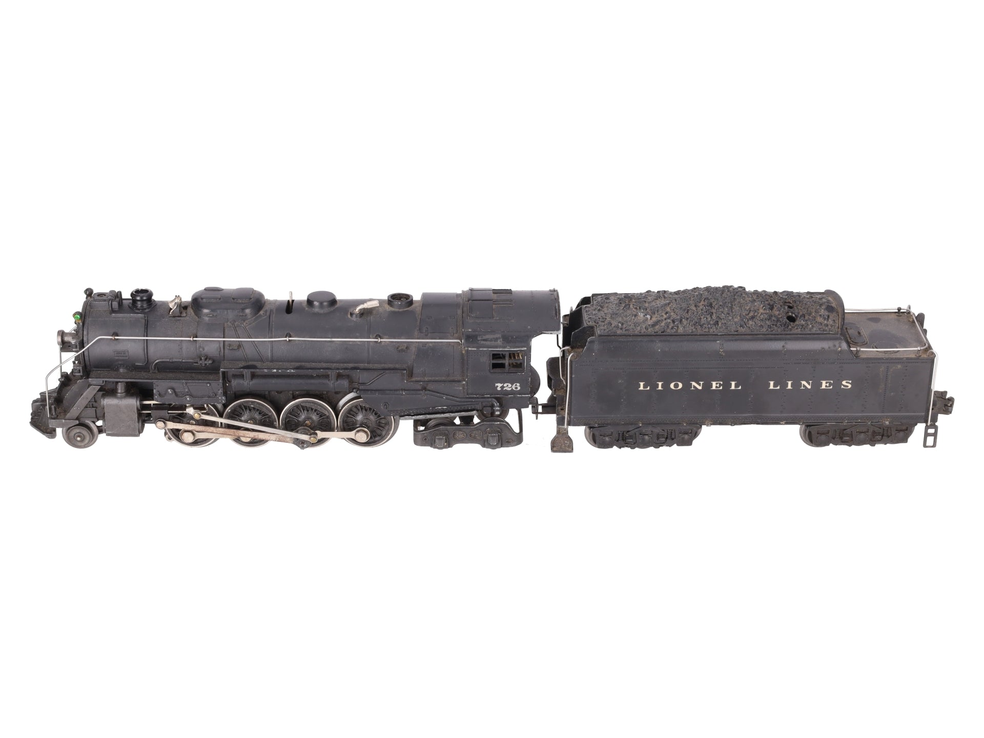 Lionel 726 Vintage O Berkshire 2-8-4 Steam Locomotive & 2426W Tender VG