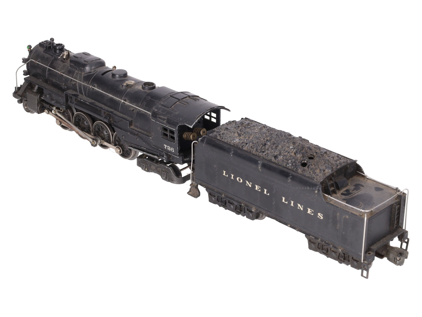 Lionel 726 Vintage O Berkshire 2-8-4 Steam Locomotive & 2426W Tender VG