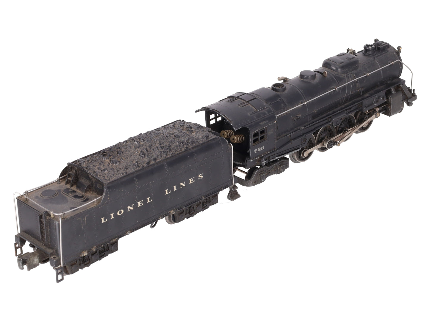 Lionel 726 Vintage O Berkshire 2-8-4 Steam Locomotive & 2426W Tender VG