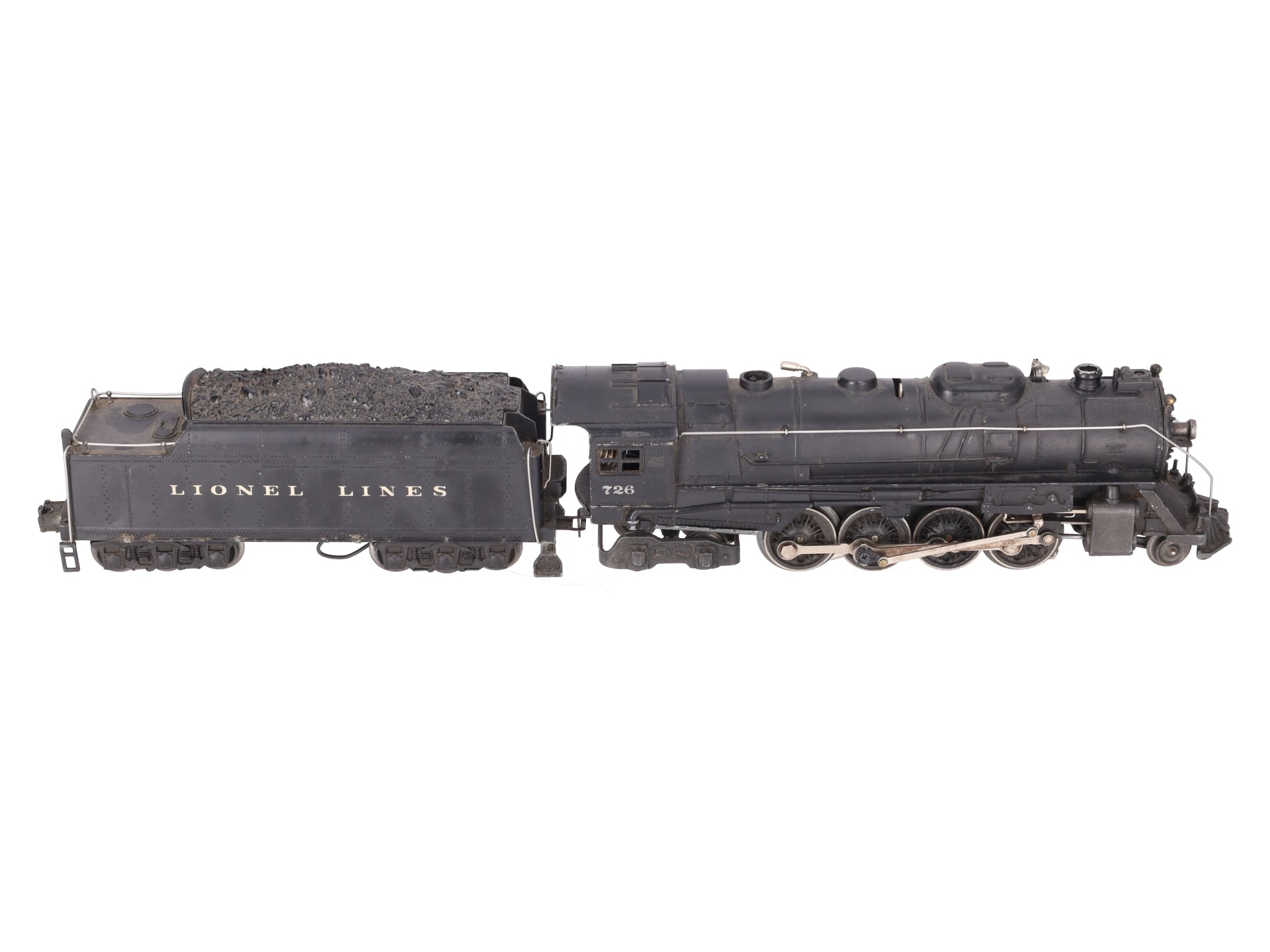 Lionel 726 Vintage O Berkshire 2-8-4 Steam Locomotive & 2426W Tender VG