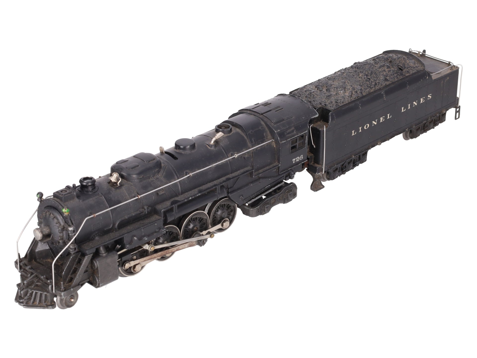 Lionel 726 Vintage O Berkshire 2-8-4 Steam Locomotive & 2426W Tender VG