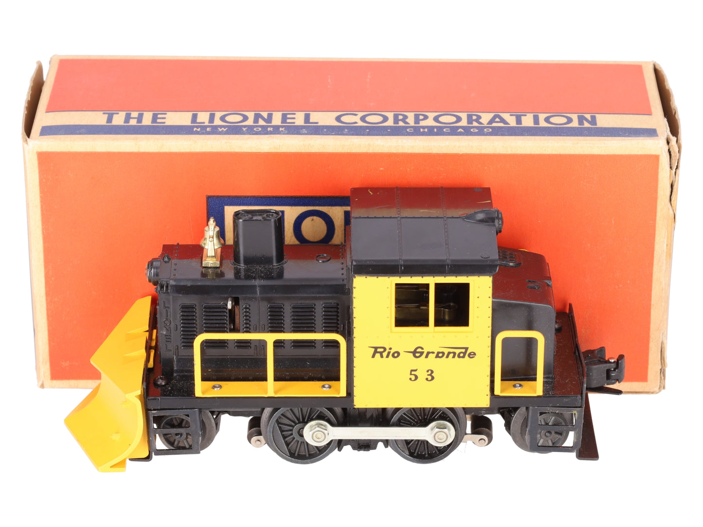 Lionel 53 Vintage O Rio Grande Powered Snowplow Switcher EX/Box