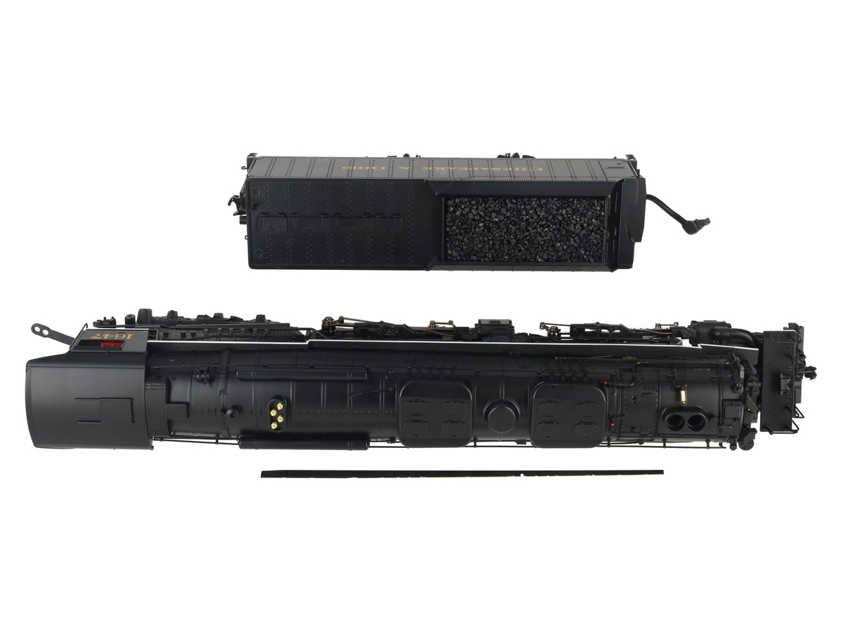 MTH 20-3115-1 O C&O 2-6-6-6 Allegheny Steam Locomotive & Tender #1647 w/PS2 LN/Box