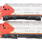 Lionel 212 Vintage O Santa Fe Alco AA Diesel Locomotive Set VG