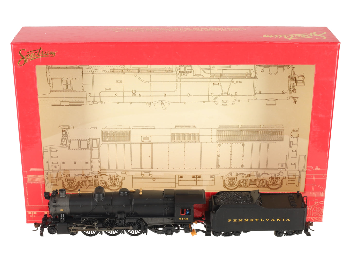 Bachmann 84113 HO Pennsylvania K-4 4-6-2 Pacific Steam Locomotive & Tender LN/Box