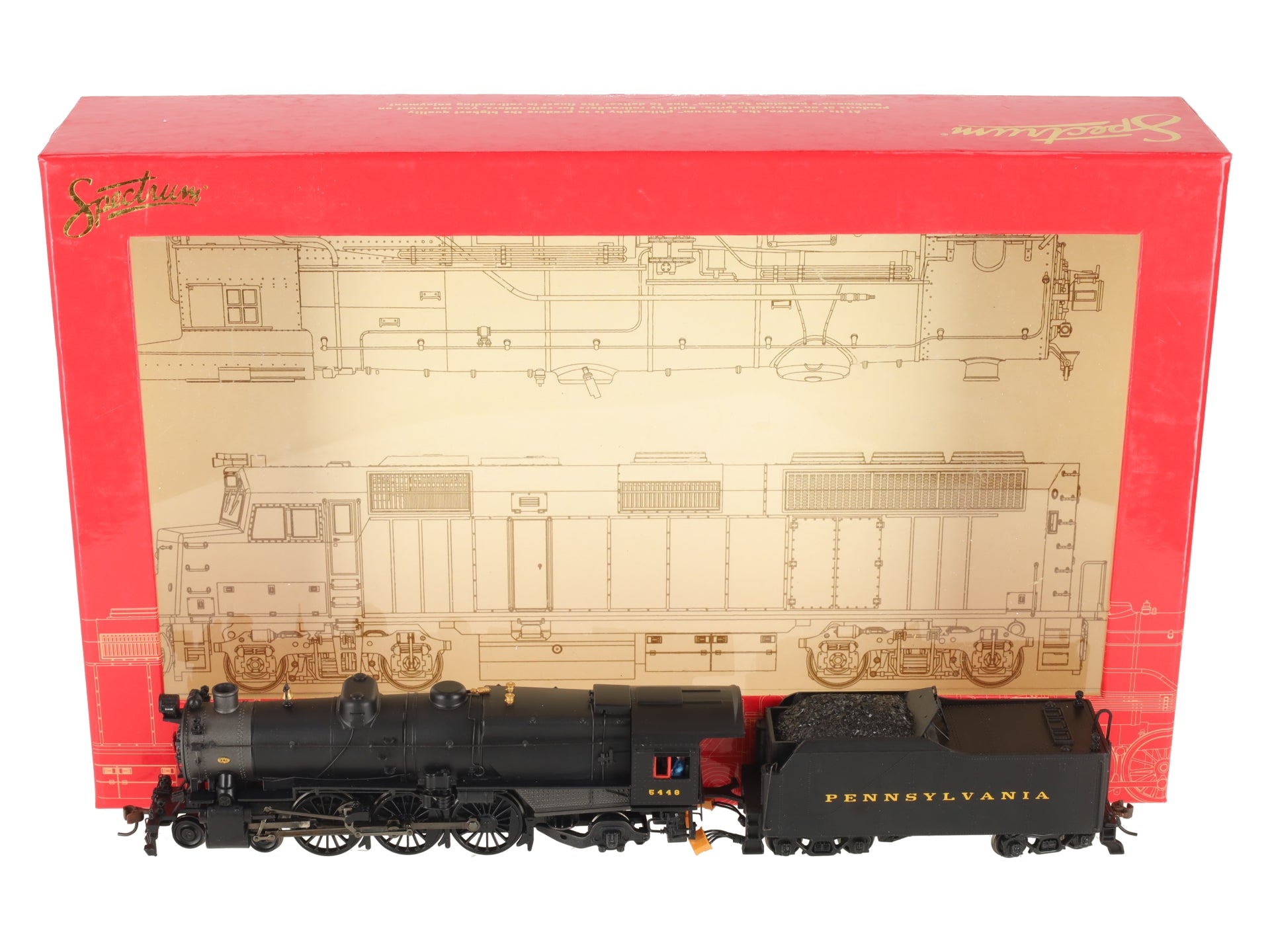 Bachmann 84113 HO Pennsylvania K-4 4-6-2 Pacific Steam Locomotive & Tender LN/Box