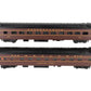 MTH 20-6657 O PRR 70' Streamlined Slpr/Diner Passenger Car Set (Set of 2) LN/Box