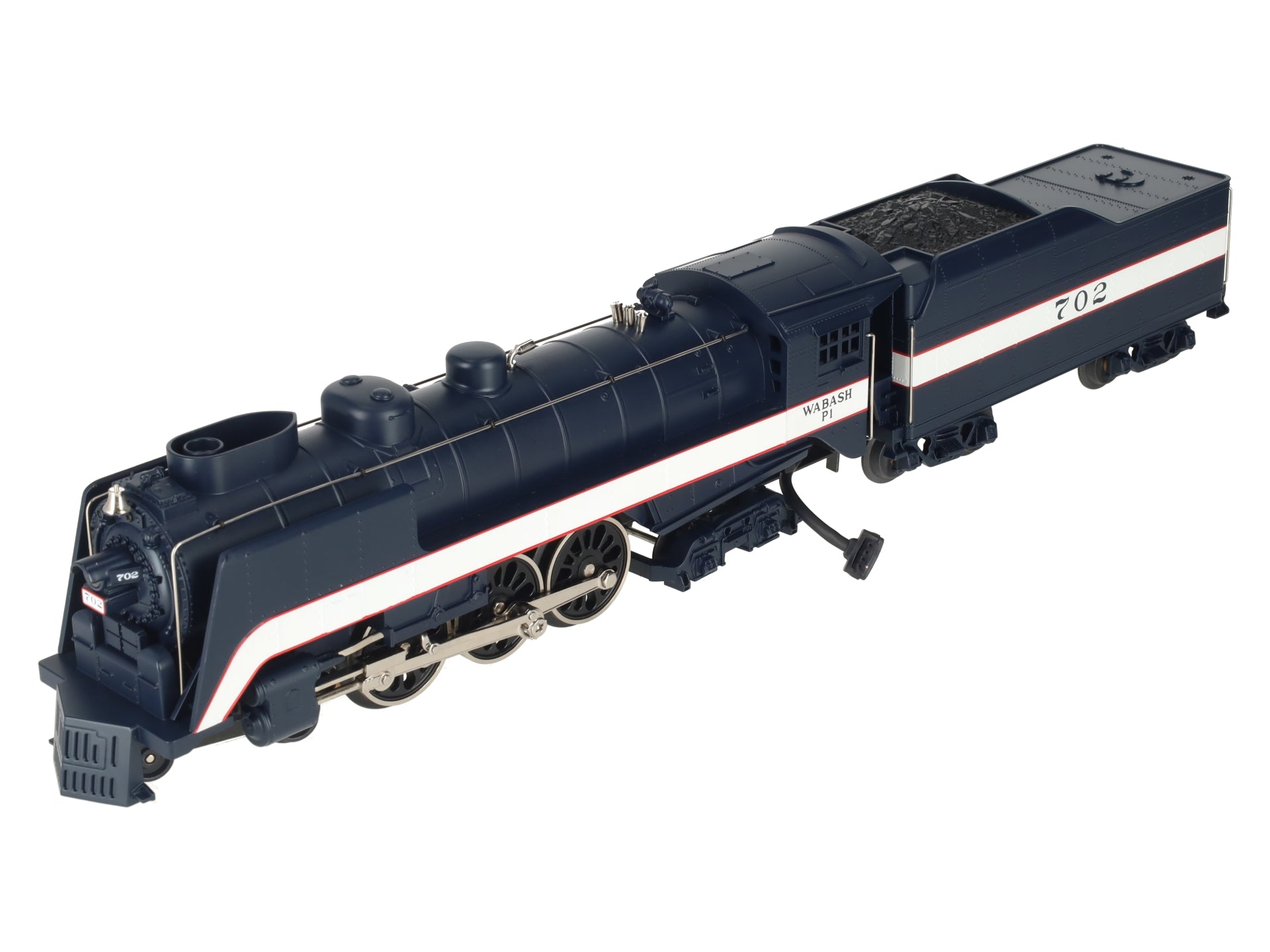 MTH 30-1147-1 O Gauge Wabash 4-6-4 Hudson Steam Loco & Tender w/PS1 LN/Box