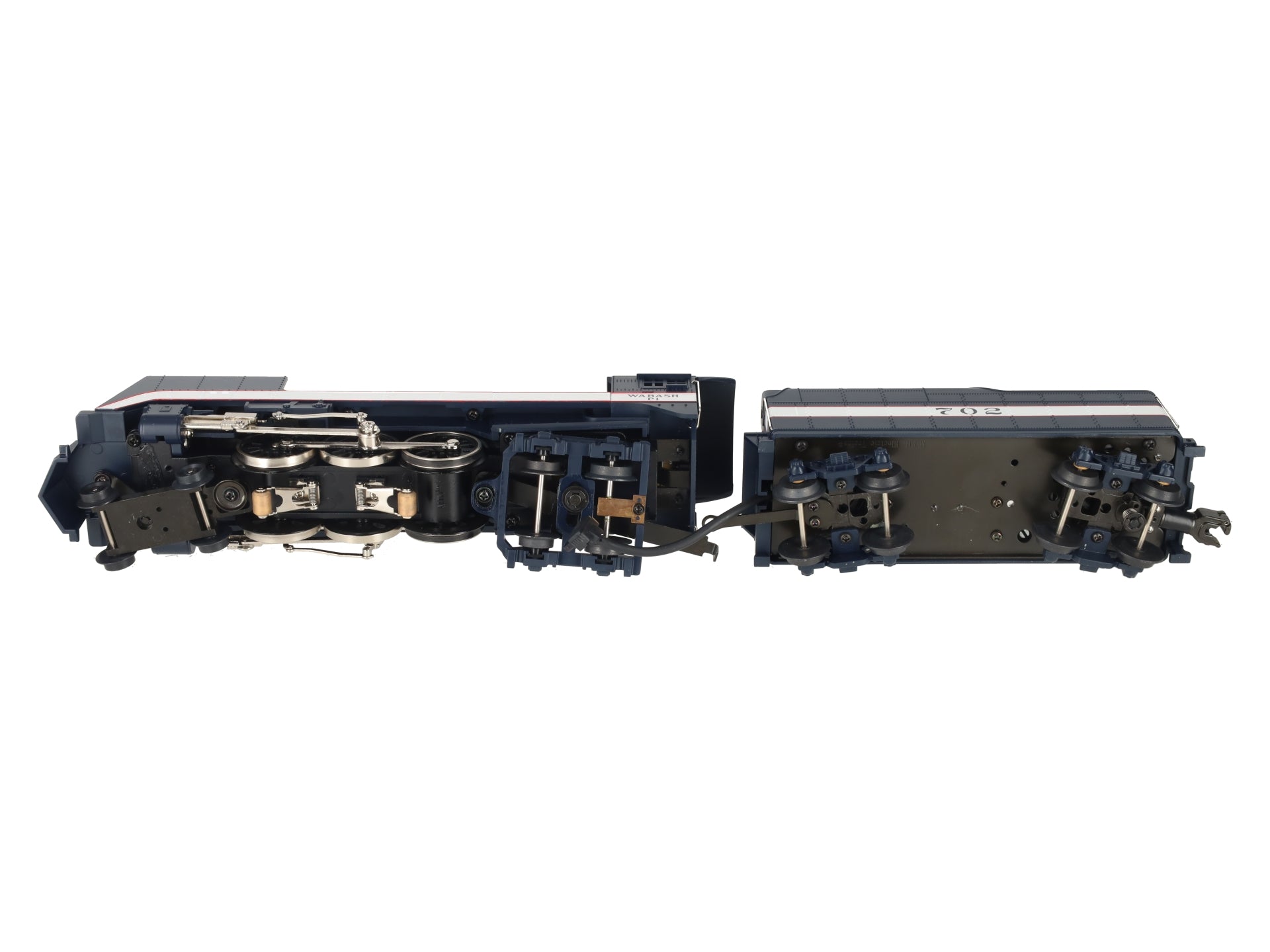 MTH 30-1147-1 O Gauge Wabash 4-6-4 Hudson Steam Loco & Tender w/PS1 LN/Box