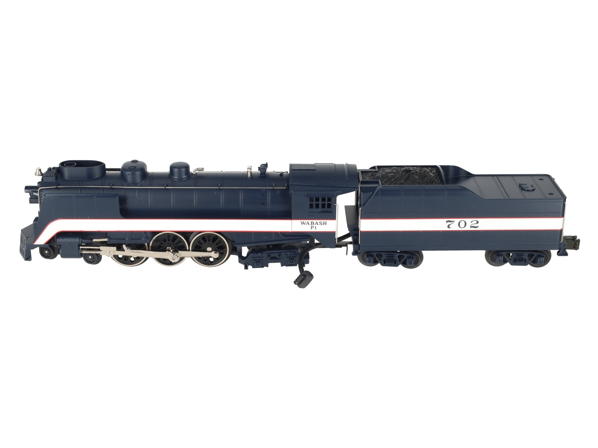 MTH 30-1147-1 O Gauge Wabash 4-6-4 Hudson Steam Loco & Tender w/PS1 LN/Box