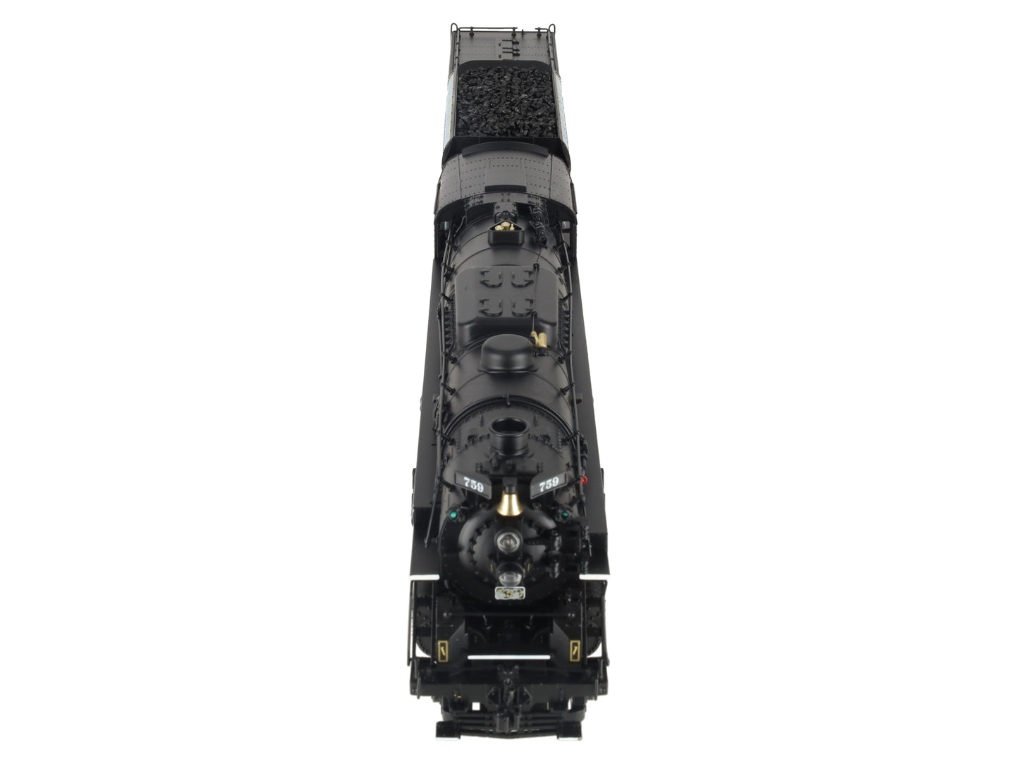 MTH 20-3063-1 O Berkshire Golden Spike 2-8-4 Steam Loco & Tender #759 w/PS2 EX/Box