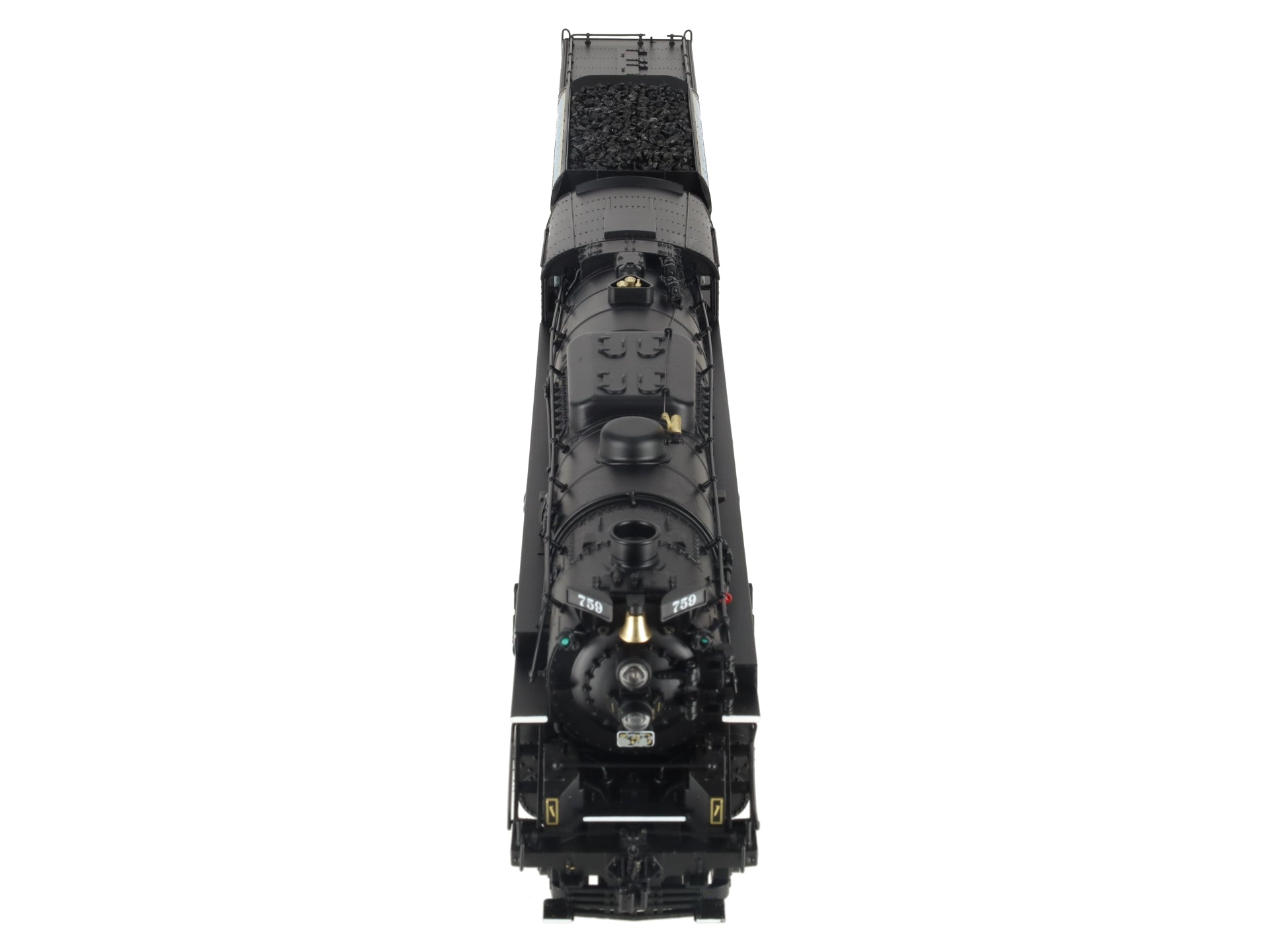 MTH 20-3063-1 O Berkshire Golden Spike 2-8-4 Steam Loco & Tender #759 w/PS2 EX/Box