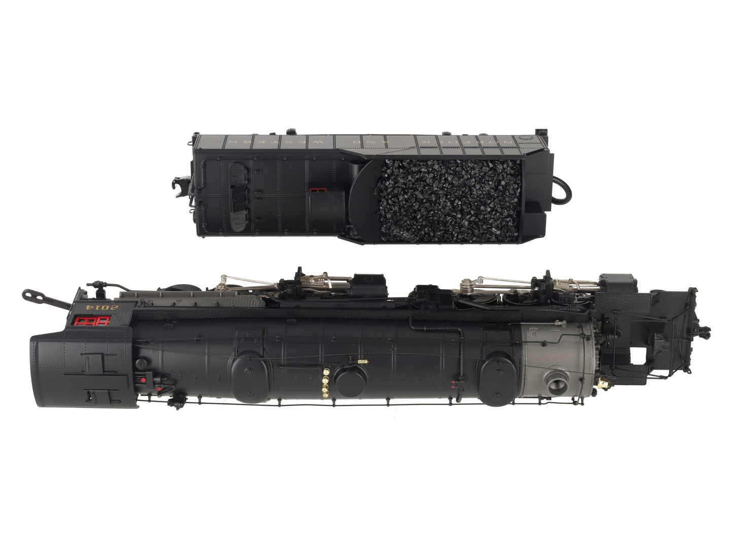 MTH 20-3092-1 O Gauge Norfolk & Western 2-8-8-2 Y3 Steam Locomotive #2014 w/PS2 LN/Box