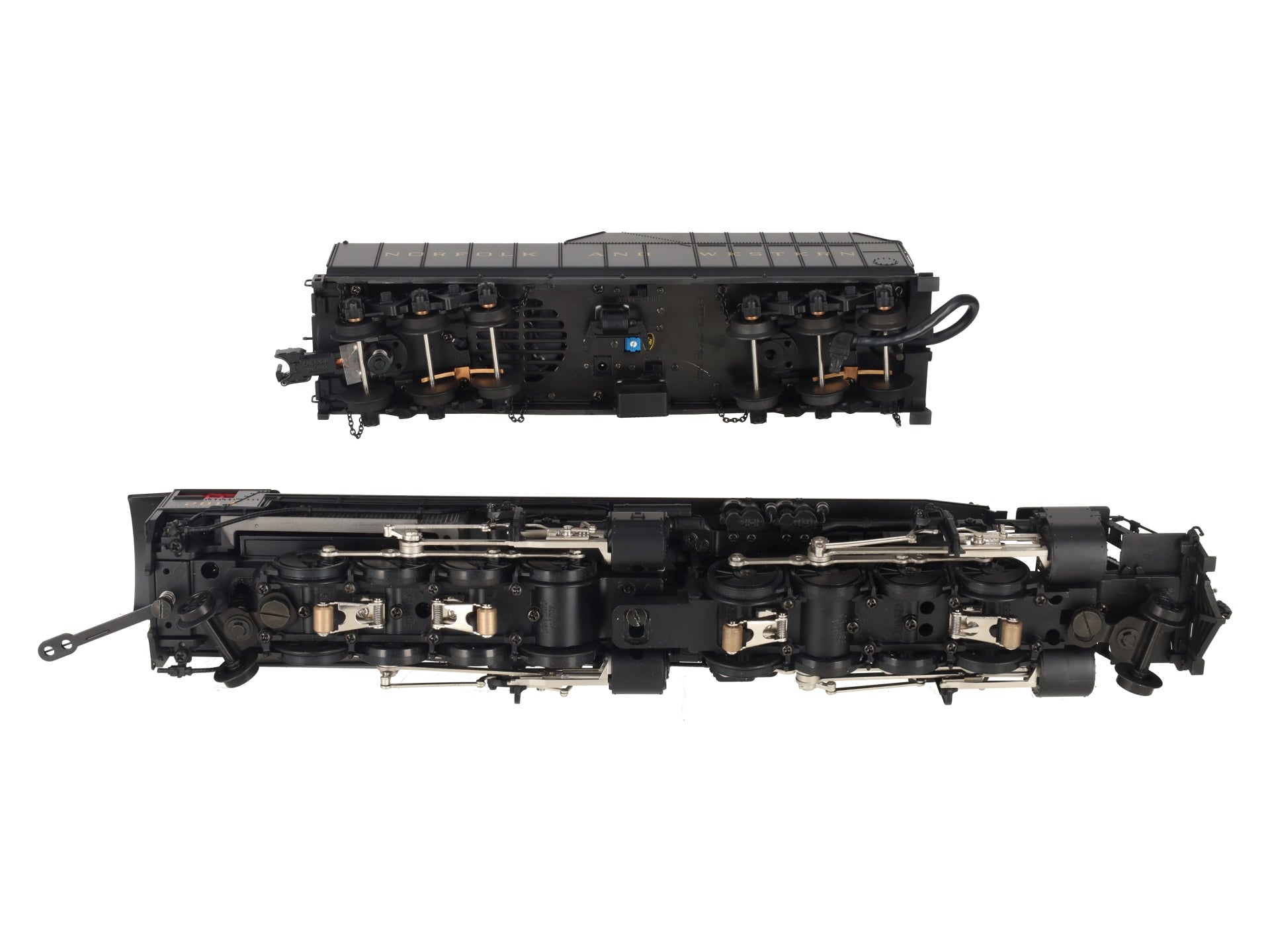 MTH 20-3092-1 O Gauge Norfolk & Western 2-8-8-2 Y3 Steam Locomotive #2014 w/PS2 LN/Box