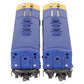 Lionel 6-18117 O Gauge Santa Fe Blue/Yellow F3 AA Diesel Set EX/Box
