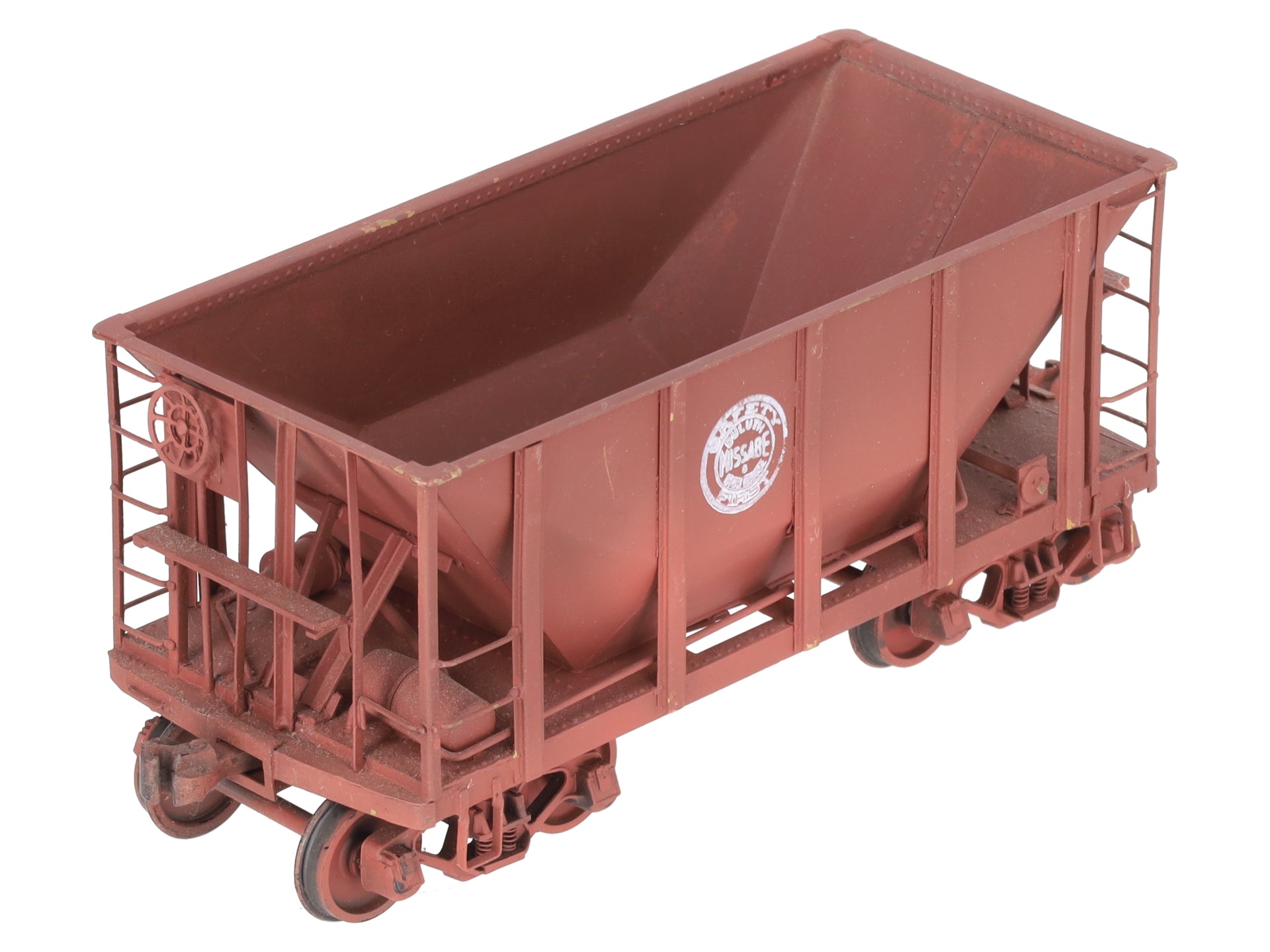 O Scale BRASS Custom DMIR Hopper (2 Rail)