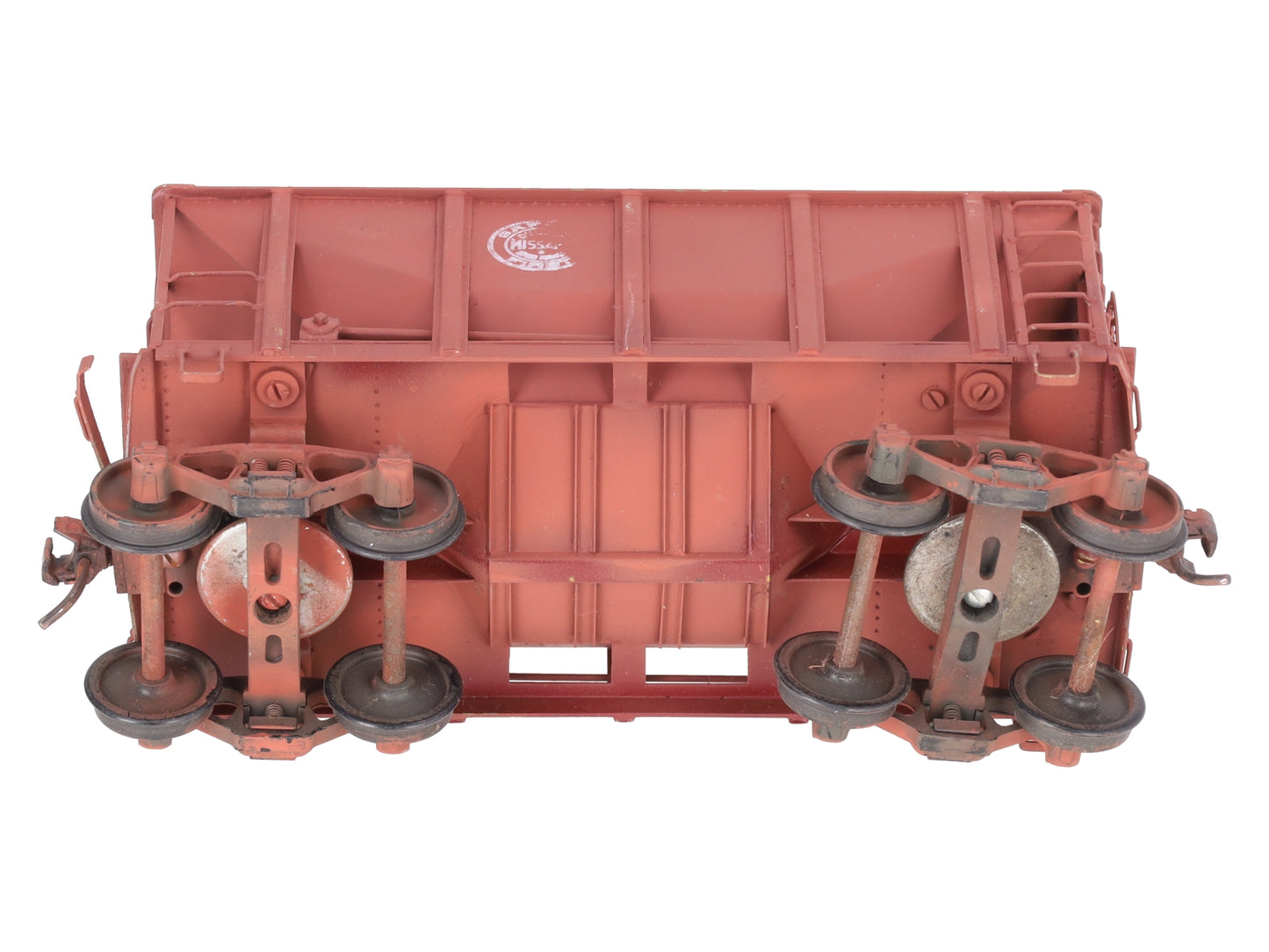 O Scale BRASS Custom DMIR Hopper (2 Rail)