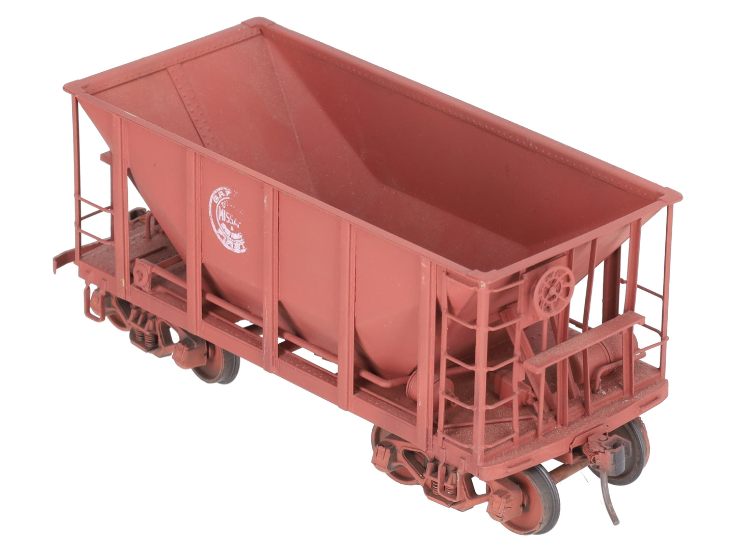 O Scale BRASS Custom DMIR Hopper (2 Rail)