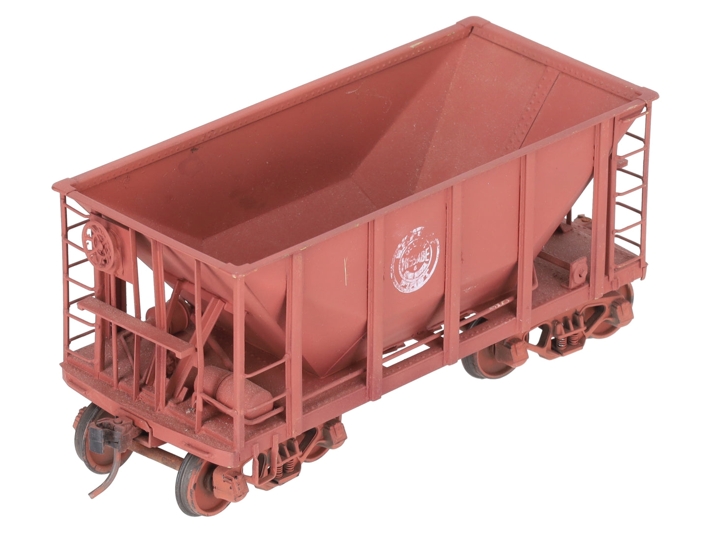 O Scale BRASS Custom DMIR Hopper (2 Rail)