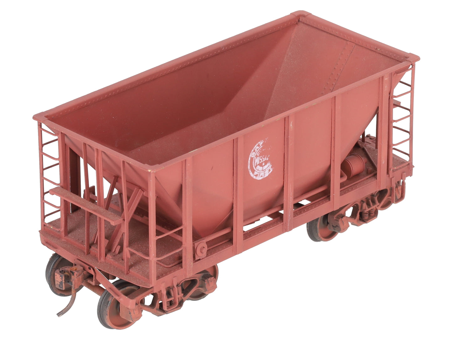 O Scale BRASS Custom DMIR Hopper (2 Rail)