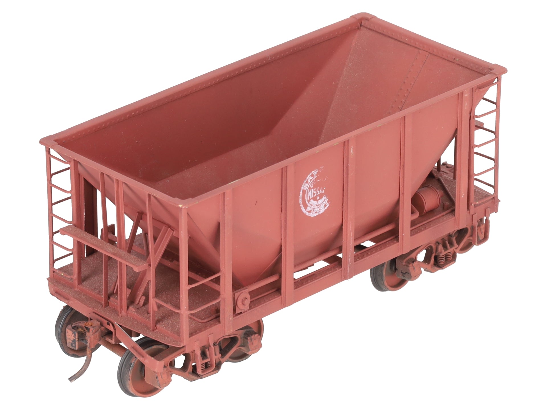 O Scale BRASS Custom DMIR Hopper (2 Rail)