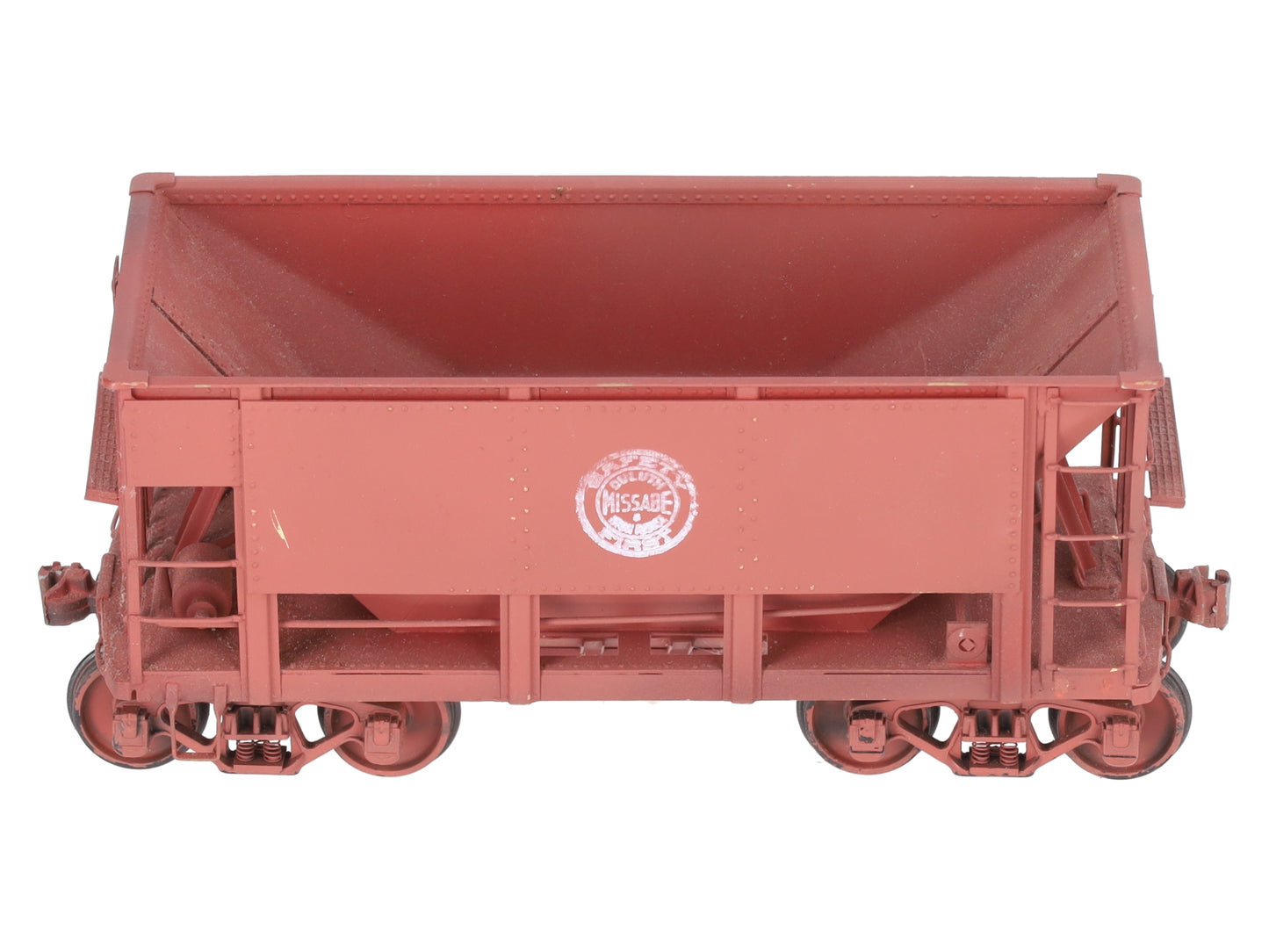 O Scale BRASS Custom DMIR Hopper (2 Rail)