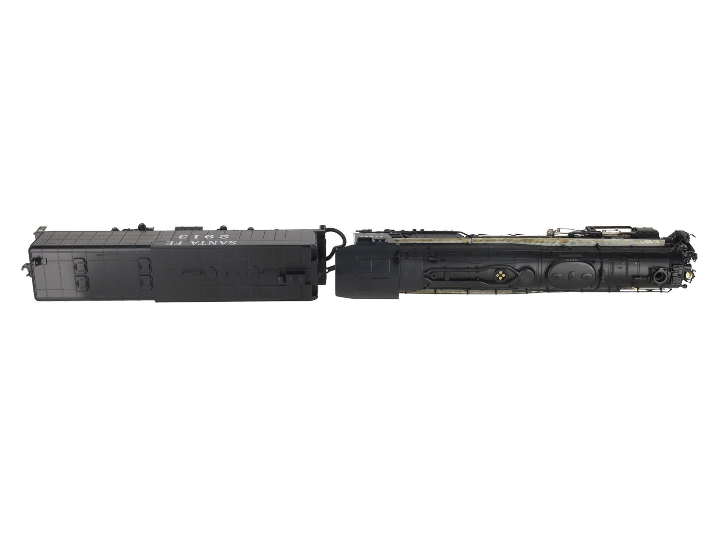 MTH 20-3080-1 O Gauge Santa Fe 4-8-4 Northern Steam Locomotive w/PS2 #2913 EX/Box