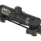 Lionel 2955 Vintage O Gauge Prewar Shell Die-Cast Single Dome Tank Car #8124 VG