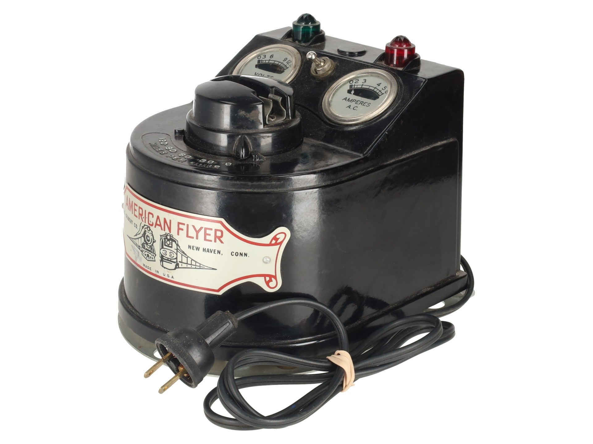 American Flyer 19B Vintage S 300 Watt Train Transformer 110V VG