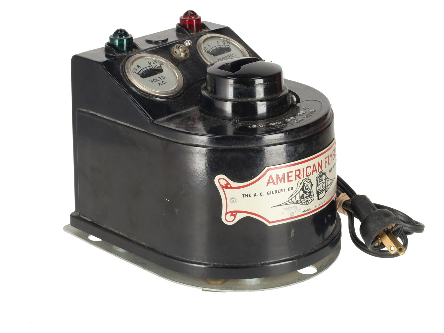 American Flyer 19B Vintage S 300 Watt Train Transformer 110V VG