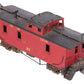 O Scale BRASS Custom Painted Caboose (2 Rail)