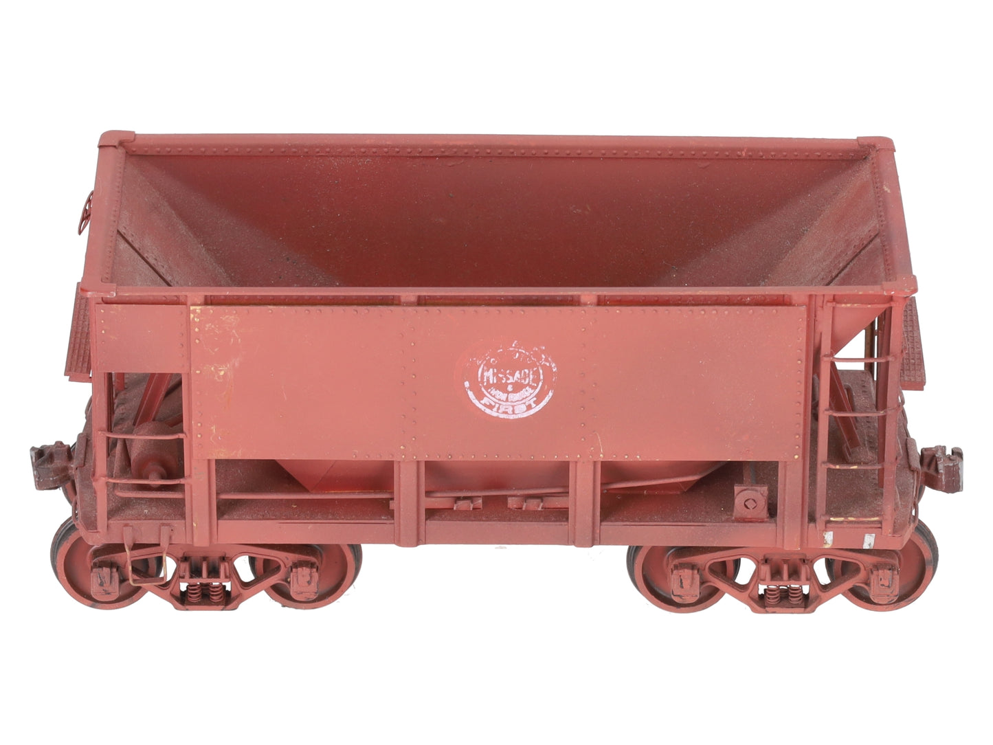O Scale BRASS Custom DMIR Hopper (2 Rail)