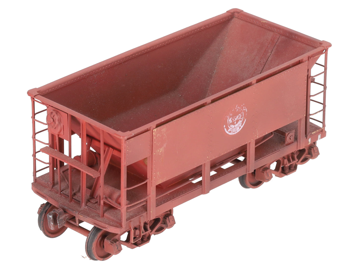 O Scale BRASS Custom DMIR Hopper (2 Rail)