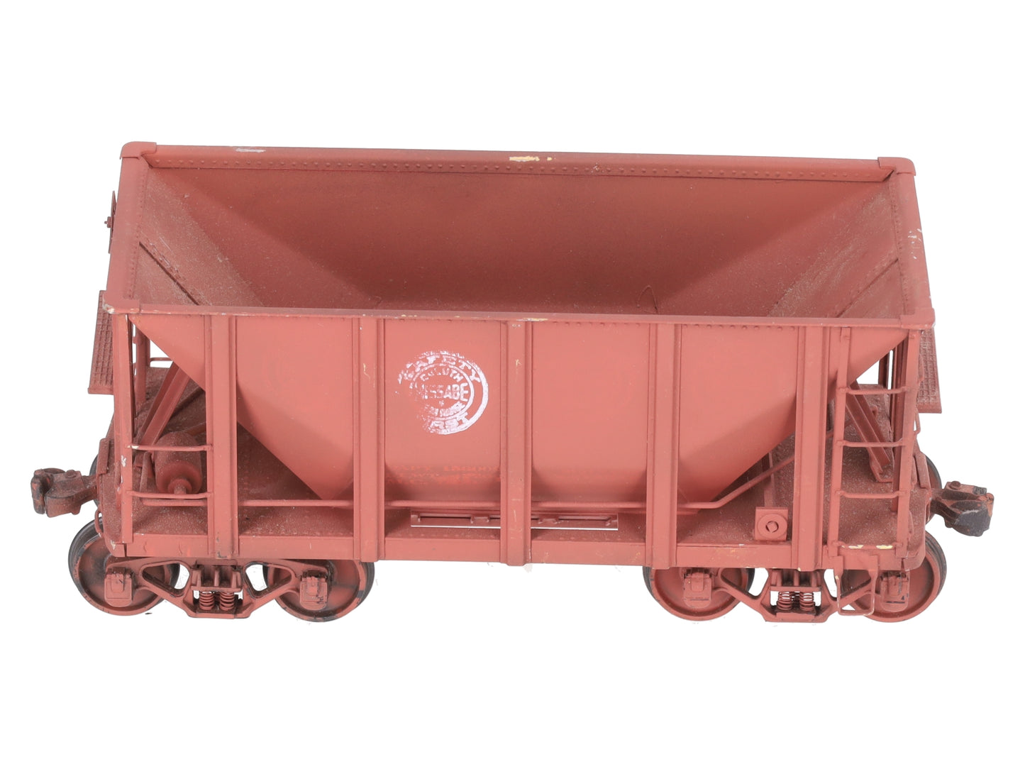 O Scale BRASS Custom DMIR Hopper (2 Rail)
