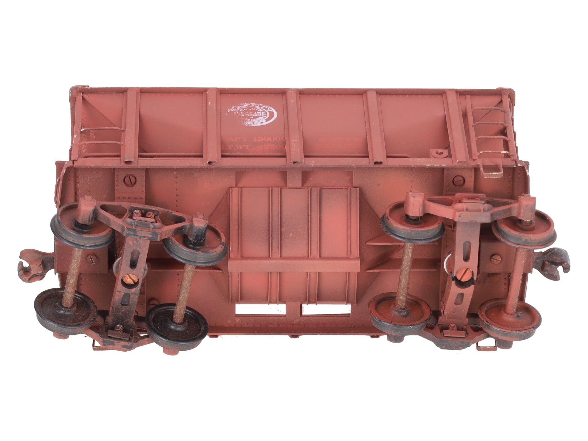 O Scale BRASS Custom DMIR Hopper (2 Rail)