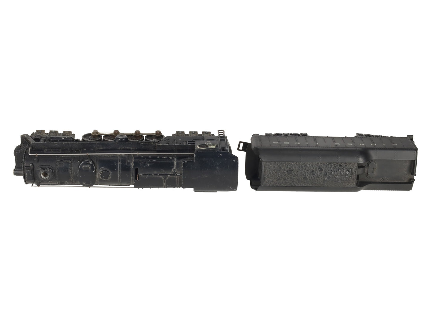 Lionel 671 Vintage O 6-8-6 Die-Cast Steam Turbine Locomotive with 2671W Tender VG