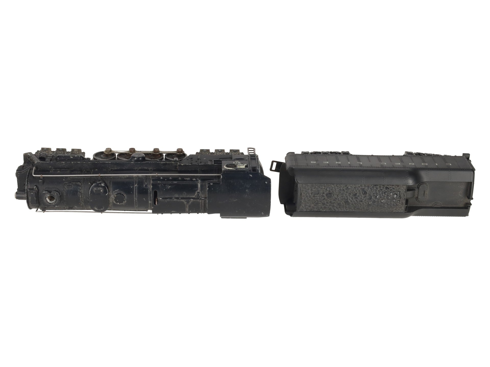 Lionel 671 Vintage O 6-8-6 Die-Cast Steam Turbine Locomotive with 2671W Tender VG