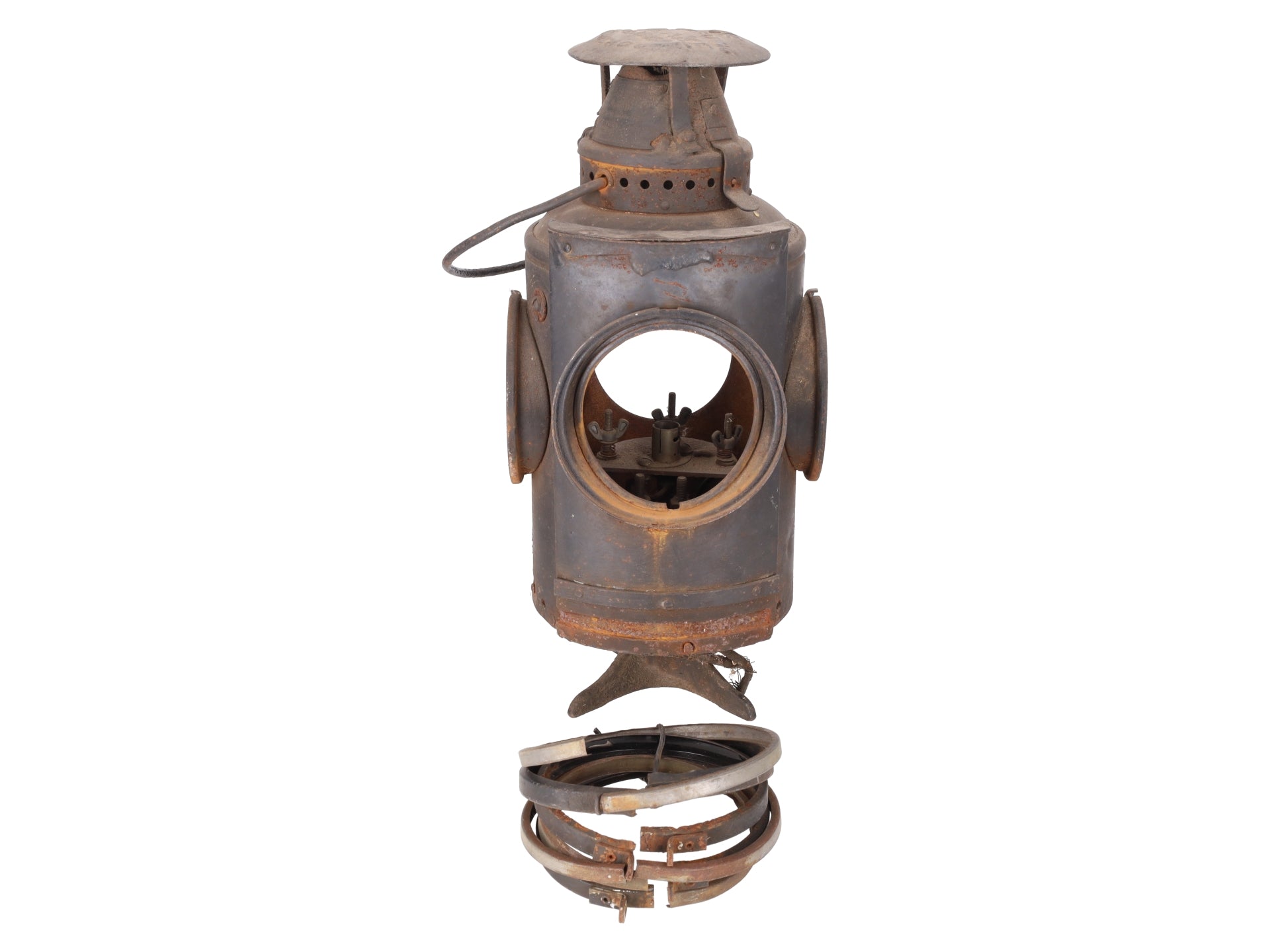 Adlake Vintage Michigan Central Non-Sweating Lamp VG