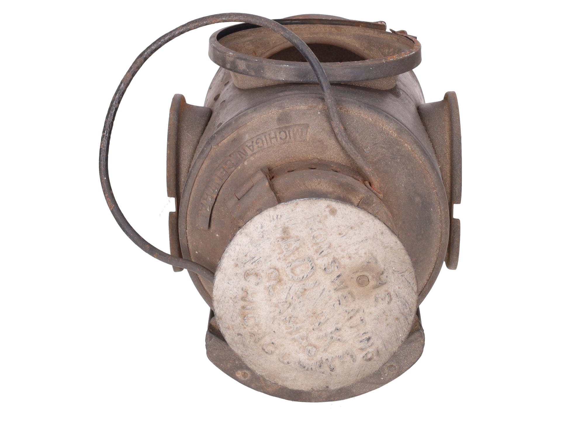 Adlake Vintage Michigan Central Non-Sweating Lamp VG